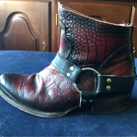 Freebird By Steven Santiago Red Croco - 8 - Picture 2 of 11